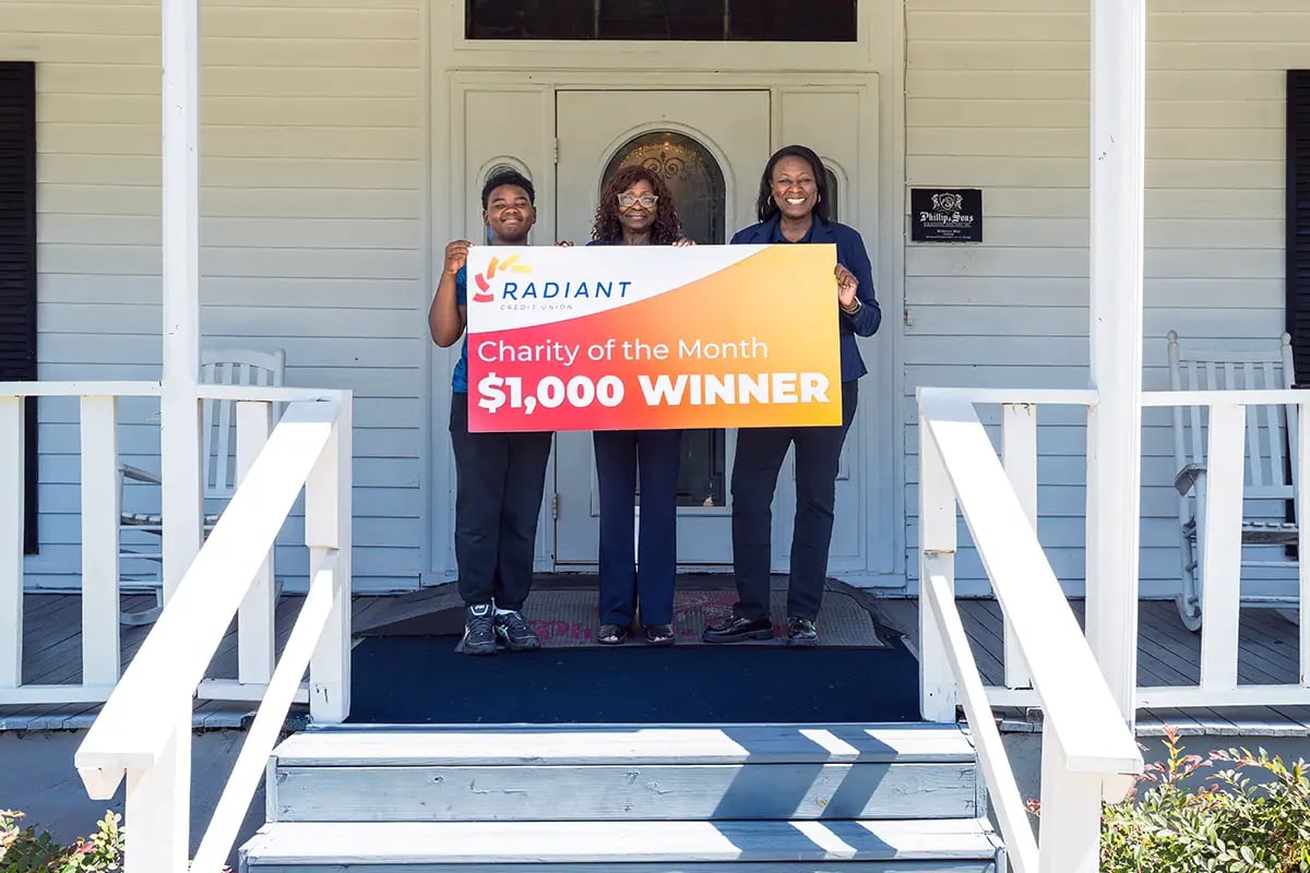 Radiant's July 2026 Charity of the Month is Philip Legacy Foundation.