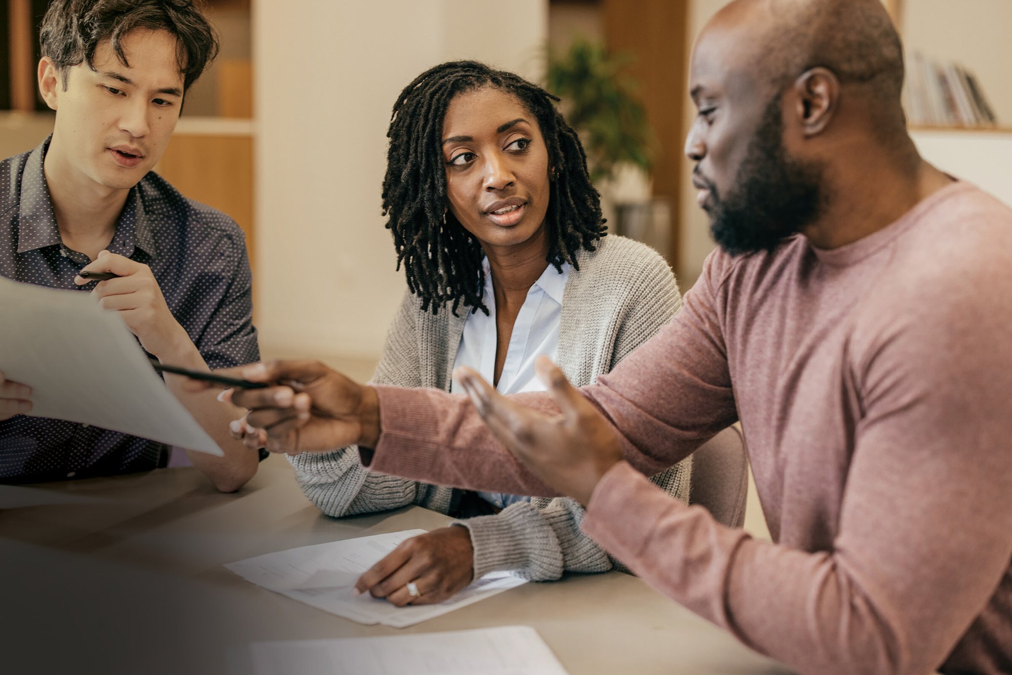 Members collaborating with Radiant’s commercial advisors explore lending, banking tools, and full-service business support.