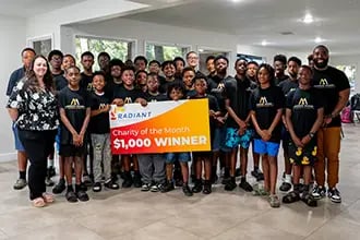 Radiant's June 2026 Charity of the Month is Mirror Image Leadership Academy.