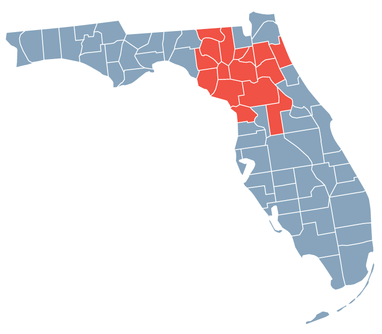 Radiant Credit Union credit union membership eligibility map