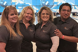 employees at Hawthorne Fun Bowl