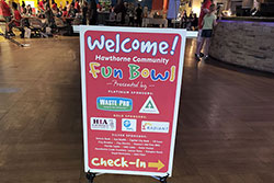 Fun Bowl sign