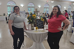 Radiant employee volunteers at Power of the Purse Event