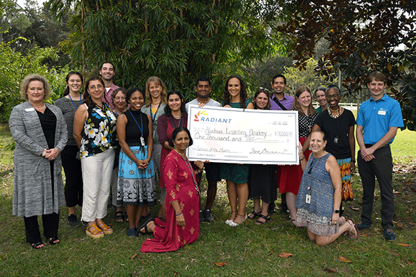 Alachua Learning Academy check presentation
